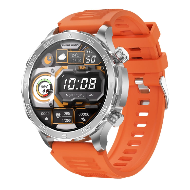 DK67 1.53 inch IP67 BT 5.0 Fitness Sport Smart Watch, Support Bluetooth Call / Sleep / Blood Oxygen / Heart Rate / Blood Pressure Health Monitor(Orange) - Smart Watches by buy2fix | Online Shopping UK | buy2fix