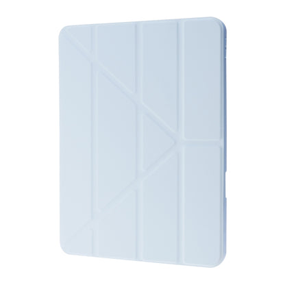 For iPad Air 11 2024 Deformation Transparent Acrylic Leather Tablet Case(Light Blue) - iPad Air 11 2024 Cases by buy2fix | Online Shopping UK | buy2fix