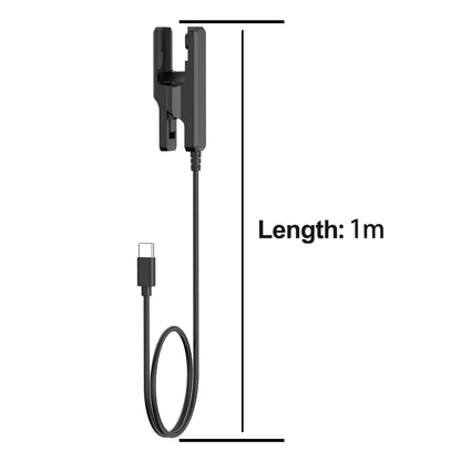 For Casio G-SHOCK / DW-H5600 Smart Sport Watch Charger Charging Clip, Port:USB-C / Type-C Port(Black) - Charger by buy2fix | Online Shopping UK | buy2fix