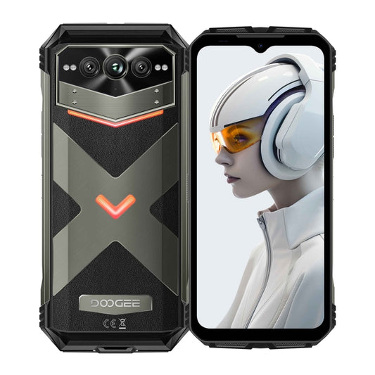 DOOGEE Vmax Plus 5G Rugged Phone, 16GB+512GB, 6.58 inch Android 14 MediaTek Dimensity 7050 Octa Core, Network: 5G, OTG, NFC(Grey) - DOOGEE by DOOGEE | Online Shopping UK | buy2fix