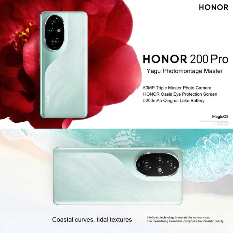 Honor 200 Pro, 16GB+512GB, Screen Fingerprint Identification, 6.78 inch MagicOS 8.0 Snapdragon 8s Gen 3 Octa Core, Network: 5G, NFC, OTG(Pink) - Honor by Huawei | Online Shopping UK | buy2fix