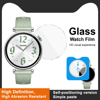 For Huawei Watch GT 4 41mm IMAK Tempered Glass Watch Protective Film Self-contained Positioning Version - Screen Protector by imak | Online Shopping UK | buy2fix