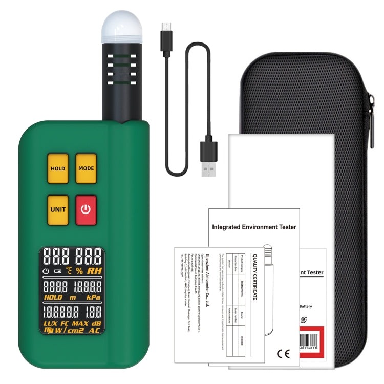 BSIDE GX1 Integrated Environment Monitor Temperature Humidity Altitude Noise Detection - Other Tester Tool by BSIDE | Online Shopping UK | buy2fix