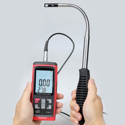 BENETECH GT8616 Handheld Digital LCD Hot Wire Anemometer - Tachometers & Anemometer by BENETECH | Online Shopping UK | buy2fix