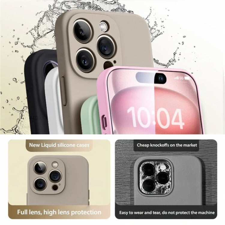 For iPhone 11 Liquid Silicone MagSafe Phone Case(Black) - iPhone 11 Cases by buy2fix | Online Shopping UK | buy2fix