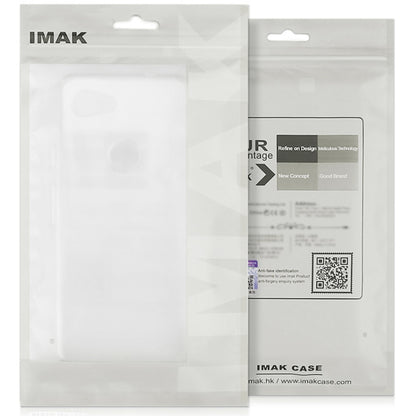 For Google Pixel 9 Pro XL IMAK UX-5 Series Transparent Shockproof TPU Protective Phone Case(Transparent  Black) - Google Cases by imak | Online Shopping UK | buy2fix