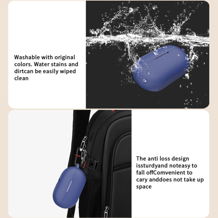 For Beats Solo Buds Wireless Earphones Silicone Protective Case with Hole(Purple) - Other Case by buy2fix | Online Shopping UK | buy2fix