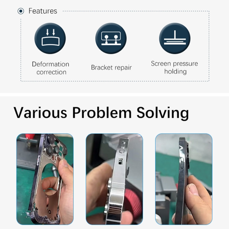 TBK-215C Middle Frame Deformation + Screen Pressure Holding + Bending Correction Repair Fixture - Repair Fixture by TBK | Online Shopping UK | buy2fix