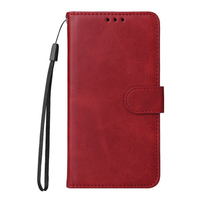 For Redmi K70 Ultra Classic Calf Texture Flip Leather Phone Case(Red) - Xiaomi Cases by buy2fix | Online Shopping UK | buy2fix