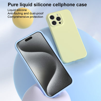 For iPhone 16 Pro Precise Hole Liquid Silicone Jelly Color Full Coverage Phone Case(Dragon Fruit Color) - iPhone 16 Pro Cases by buy2fix | Online Shopping UK | buy2fix