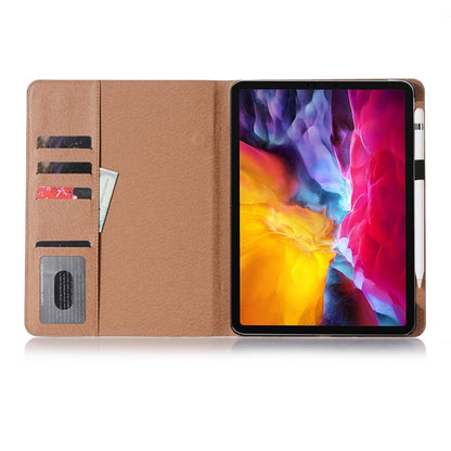 Retro Book Style Leather Tablet Case For iPad Pro 11 2024(Grey) - iPad Pro 11 2024 Cases by buy2fix | Online Shopping UK | buy2fix