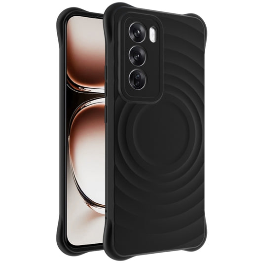 For OPPO Reno12 Global IMAK UC-6 Series Manbo Frosting Soft Phone Case(Black) - Reno12 Cases by imak | Online Shopping UK | buy2fix