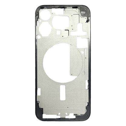 For iPhone 15 Pro Max Middle Frame Bezel Plate with Side Keys + Card Tray, Version:China Version(Black) - LCD Related Parts by buy2fix | Online Shopping UK | buy2fix