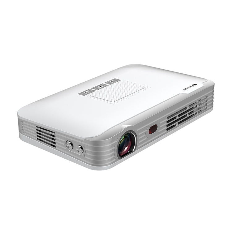 WOWOTO T9 1280 x 800 RGB LED Portable Projector Android 6.0 2GB+16GB, Plug Type:US Plug(White) - LED Projector by WOWOTO | Online Shopping UK | buy2fix