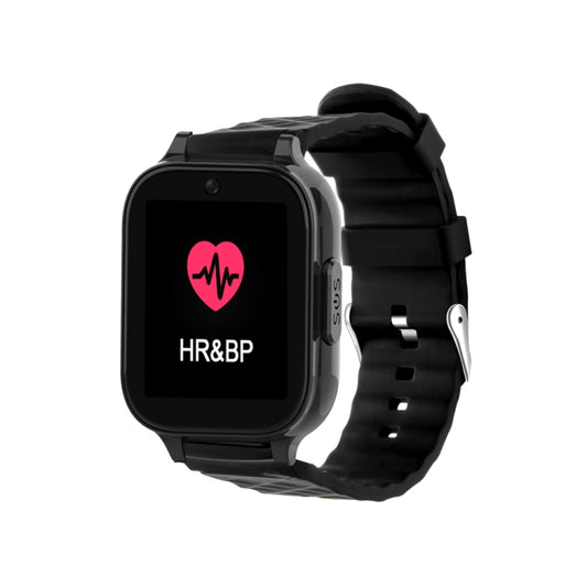 RF-V52-B 1.85 inch Screen GPS Smart Tracker WatchBand Support SOS Call / Health Monitoring For North America / South America(Black) - Smart Watches by buy2fix | Online Shopping UK | buy2fix