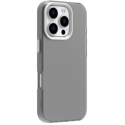 For iPhone 16 Pro Candy PC Hybrid TPU Shockproof Phone Case(White) - iPhone 16 Pro Cases by buy2fix | Online Shopping UK | buy2fix