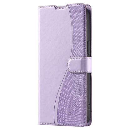 For iPhone 16 Plus Voltage Ultra-thin Dot Leather Phone Case(Purple) - iPhone 16 Plus Cases by buy2fix | Online Shopping UK | buy2fix