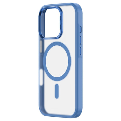 For iPhone 16 ZGA Magsafe Frosted PC Hybrid TPU Phone Case(Blue) - iPhone 16 Cases by ZGA | Online Shopping UK | buy2fix