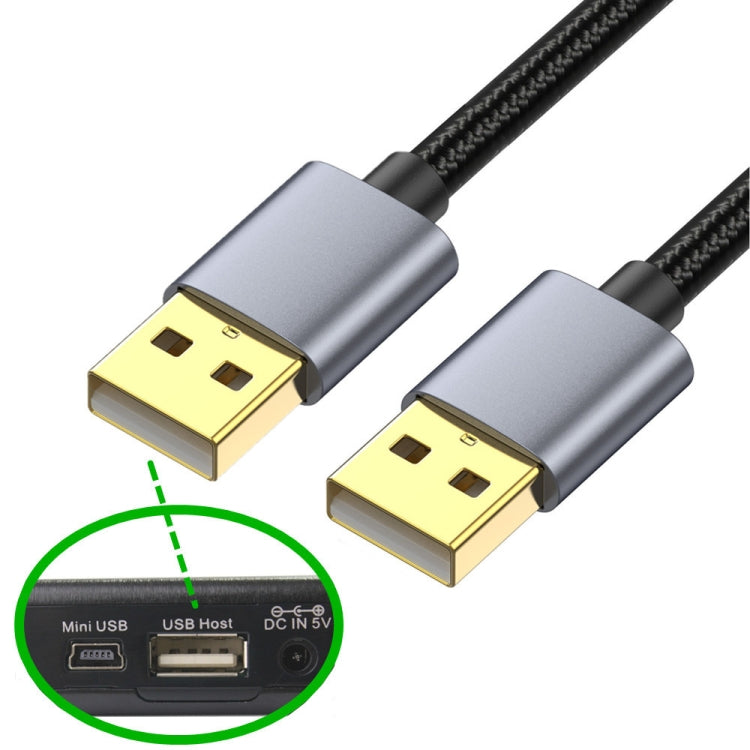 USB2.0 Male to Male Extension Data Charging Cable, Length:10m - USB Cable by buy2fix | Online Shopping UK | buy2fix