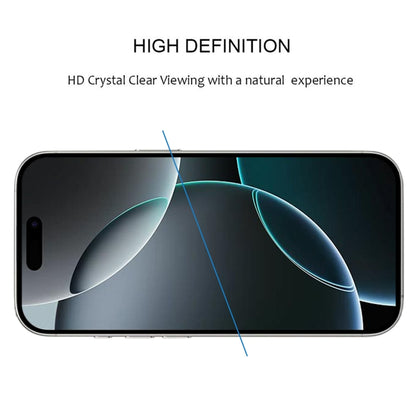 For iPhone 16 Pro 25pcs Full Glue Screen Tempered Glass Film - iPhone 16 Pro Tempered Glass by buy2fix | Online Shopping UK | buy2fix