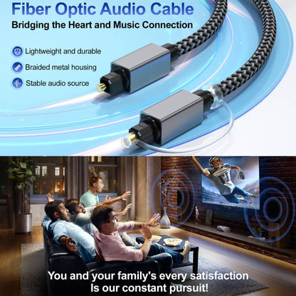 OD5.0mm Toslink Male to Male Digital Optical Audio Cable, Length:5m - Audio Optical Cables by buy2fix | Online Shopping UK | buy2fix