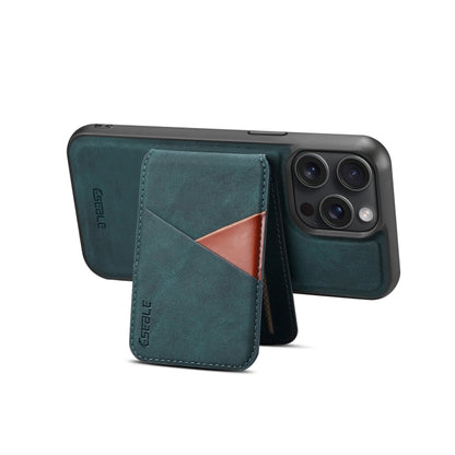 For iPhone 16 ESEBLE E2 Retro Texture Card Slots MagSafe RFID Leather Case(Dark Green) - iPhone 16 Cases by ESEBLE | Online Shopping UK | buy2fix