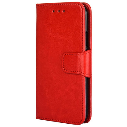 For iPhone 16 Pro Max Crystal Texture Leather Phone Case(Red) - iPhone 16 Pro Max Cases by buy2fix | Online Shopping UK | buy2fix