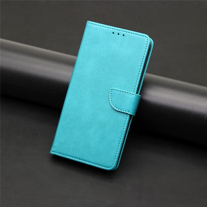 For iPhone 16 Pro Max Calf Texture Buckle Flip Leather Phone Case(Light Blue) - iPhone 16 Pro Max Cases by buy2fix | Online Shopping UK | buy2fix