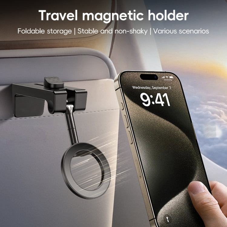 Yesido C298 Clip MagSafe Magnetic Mobile Phone Holder(Black) - Car Holders by Yesido | Online Shopping UK | buy2fix