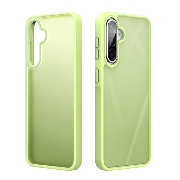 For Samsung Galaxy A36 5G / A56 5G DUX DUCIS Yind Series TPU Hybrid PC Phone Case(Lime Green) - Galaxy Phone Cases by DUX DUCIS | Online Shopping UK | buy2fix