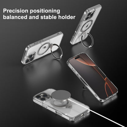 For iPhone 16 Pro SULADA Transparent MagSafe Magnetic Holder Phone Case - iPhone 16 Pro Cases by SULADA | Online Shopping UK | buy2fix