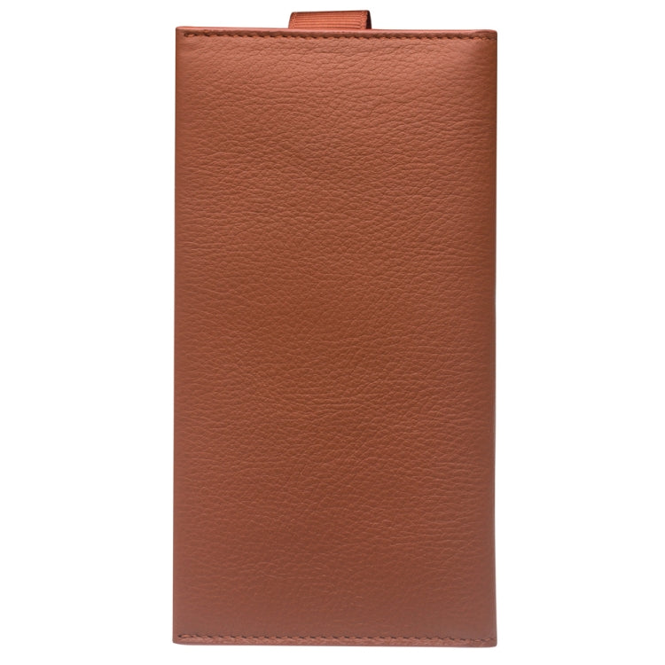 For iPhone XS Max QIALINO Nappa Texture Top-grain Leather Horizontal Flip Wallet Case with Card Slots(Brown) - More iPhone Cases by QIALINO | Online Shopping UK | buy2fix