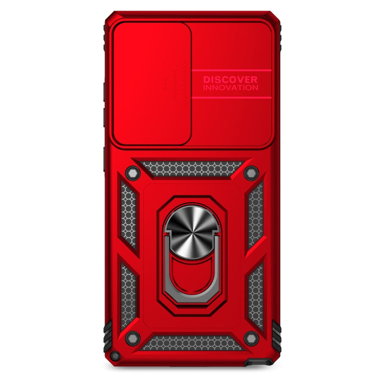 For Samsung Galaxy S25 Ultra 5G Sliding Camshield Holder Phone Case(Red) - Galaxy S25 Ultra 5G Cases by buy2fix | Online Shopping UK | buy2fix