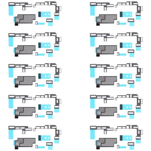 For iPhone 16 Plus 10sets Mainboard Heat Sink Sticker + FPC Sponge Foam Pads -  by buy2fix | Online Shopping UK | buy2fix