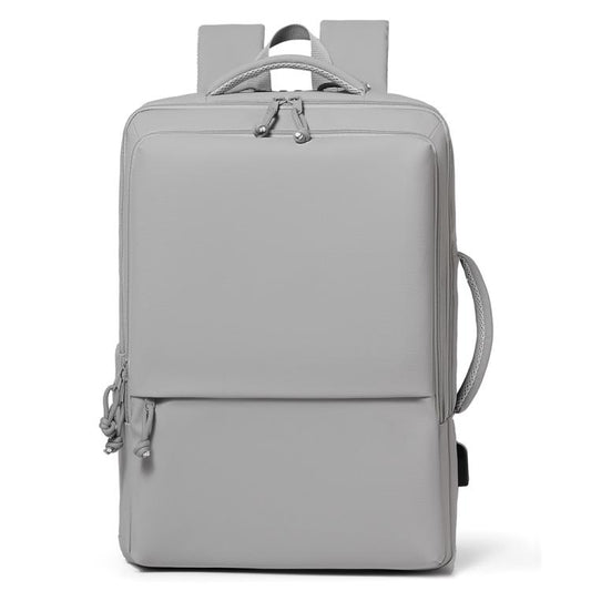 P960 Large Capacity Water Resistant Fashionable Backpack(Grey) - Backpack by buy2fix | Online Shopping UK | buy2fix