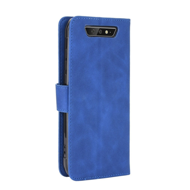 For Blackview BV5500 / BV5500 Pro / BV5500 Plus Solid Color Skin Feel Magnetic Buckle Horizontal Flip Calf Texture PU Leather Case with Holder & Card Slots & Wallet(Blue) - More Brand by buy2fix | Online Shopping UK | buy2fix