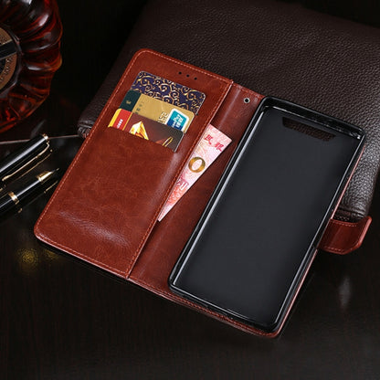 For Blackview BV5500 idewei Crazy Horse Texture Horizontal Flip Leather Case with Holder & Card Slots & Wallet(Red) - More Brand by idewei | Online Shopping UK | buy2fix