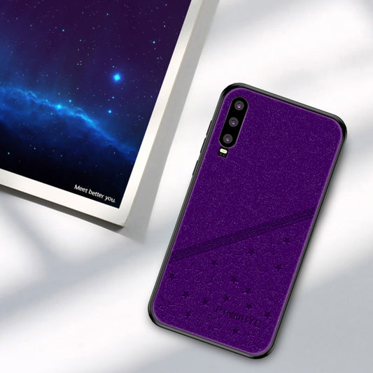 PINWUYO Full Coverage Waterproof Shockproof PC+TPU+PU Case for Huawei P30 (Purple) - Huawei Cases by PINWUYO | Online Shopping UK | buy2fix