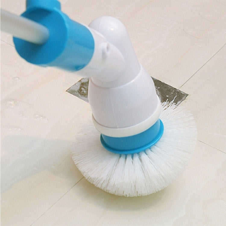 Multi-function Tub and Tile Scrubber Cordless Power Spin Scrubber Power Cleaning Brush Set for Bathroom Floor Wall, EU Plug - Cleaning Tools by buy2fix | Online Shopping UK | buy2fix