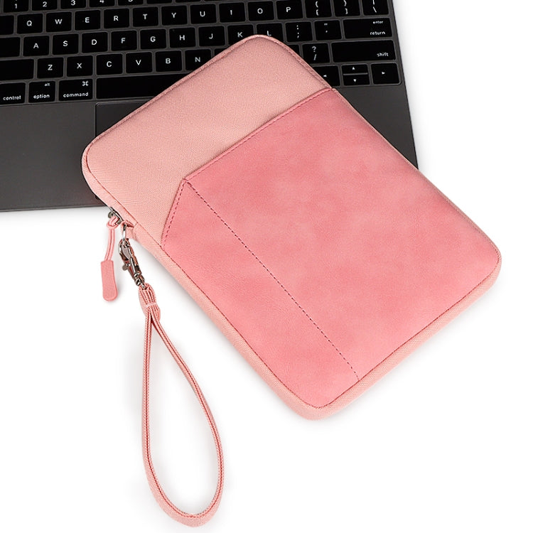 HAWEEL Splash-proof Pouch Sleeve Tablet Bag for iPad mini, 7.9-8.4 inch Tablets(Pink) - Protective Bag by HAWEEL | Online Shopping UK | buy2fix