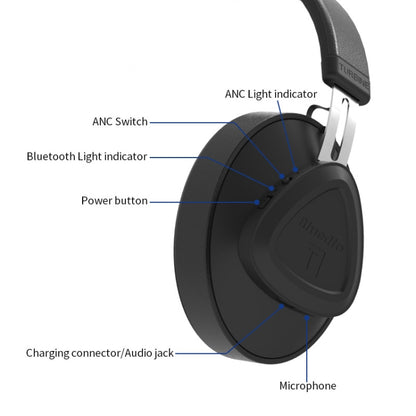 Bluedio TMS Bluetooth Version 5.0 Headset Bluetooth Headset Can Connect Cloud Data to APP(Yellow) - Headset & Headphone by Bluedio | Online Shopping UK | buy2fix