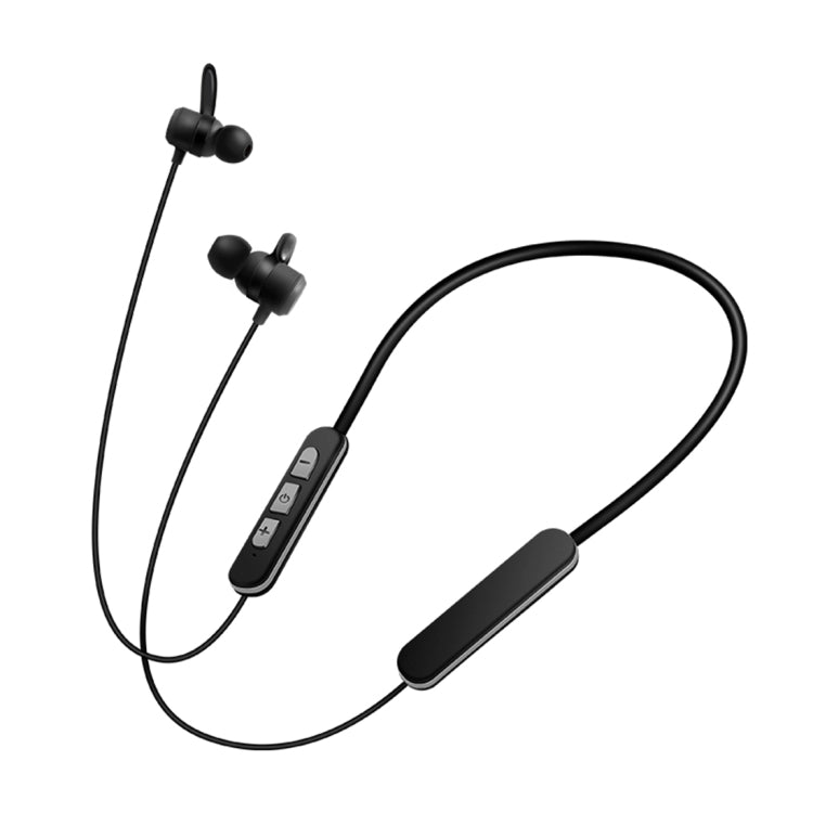 BT-KDK58 In-Ear Wire Control Sport Magnetic Suction Wireless Bluetooth Earphones with Mic, Support Handfree Call, For iPad, iPhone, Galaxy, Huawei, Xiaomi, LG, HTC and Other Smart Phones(Black) - Neck-mounted Earphone by buy2fix | Online Shopping UK | buy2fix