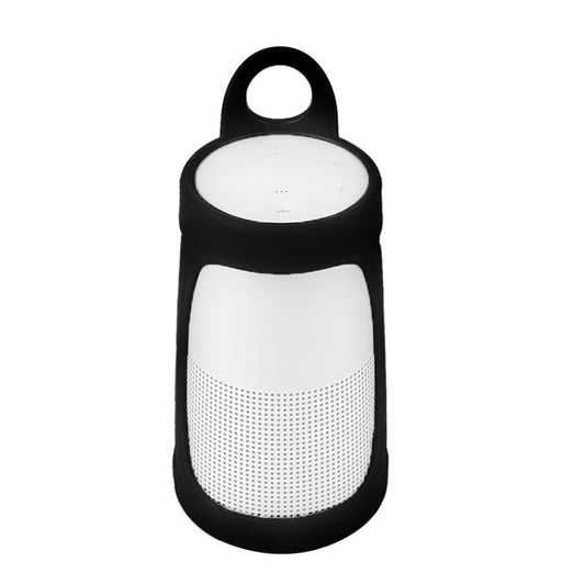 Portable Silica Gel Bluetooth Speaker Protective Case for BOSE Soundlink Revolve+ (Black) - Protective Case by buy2fix | Online Shopping UK | buy2fix