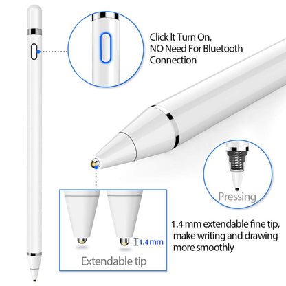 HX DZ870 1.4mm Nib Sensitivity Stylus Pen for iPad, iPhone, Galaxy - Stylus Pen by buy2fix | Online Shopping UK | buy2fix