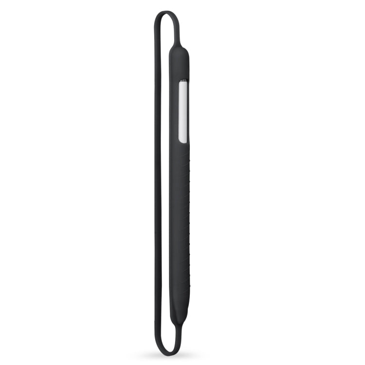 Apple Pencil Shockproof Soft Silicone Protective Cap Holder Sleeve Pouch Cover for iPad Pro 9.7 / 10.5 / 11 / 12.9 Pencil Accessories (Black) - Pencil Accessories by buy2fix | Online Shopping UK | buy2fix