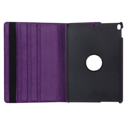 Litchi Texture 360 Degree Spin Multi-function Horizontal Flip Leather Protective Case with Holder for iPad Pro 10.5 inch / iPad Air (2019) (Purple) - iPad Pro 10.5 inch Cases by buy2fix | Online Shopping UK | buy2fix