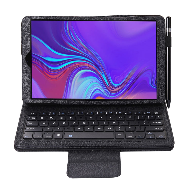 SA510 Detachable Bluetooth Keyboard + Litchi Texture PU Leather Tablet Case with Holder for Galaxy Tab A 10.1 (2019) T510/T515 (Black) - Samsung Keyboard by buy2fix | Online Shopping UK | buy2fix