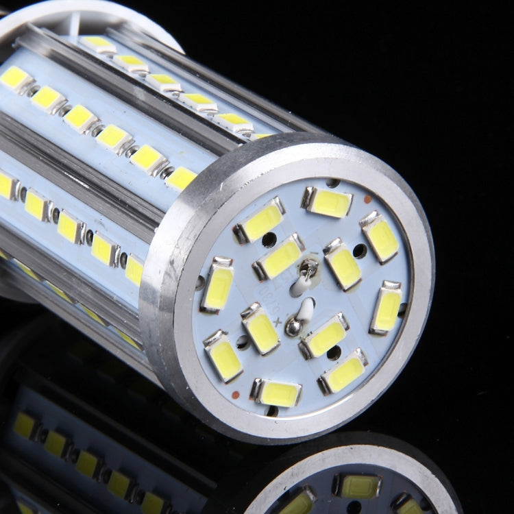 15W Aluminum Corn Light Bulb, E27 1280LM 60 LED SMD 5730, AC 85-265V(White Light) - LED Blubs & Tubes by buy2fix | Online Shopping UK | buy2fix