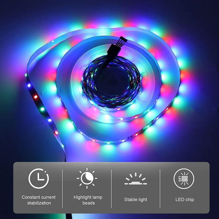 2030 SMD RGB LED Waterproof Epoxy Rope Light, 12V,  Length: 5m - Epoxy Waterproof Light by buy2fix | Online Shopping UK | buy2fix