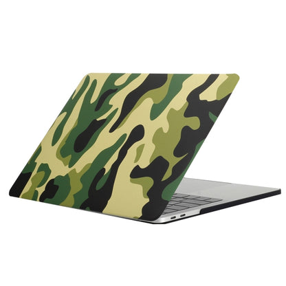 For 2016 New Macbook Pro 13.3 inch A1706 & A1708 Green Camouflage Pattern Laptop Water Decals PC Protective Case - MacBook Pro Cases by buy2fix | Online Shopping UK | buy2fix